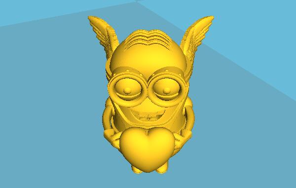 3D打印動(dòng)漫手辦之小黃人